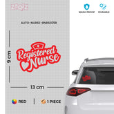 RN on Call Safety Tag for Vehicles